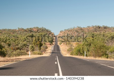 Road to Chillagoe (Bismark Range), Far North Queensland, Australia