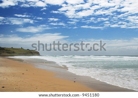 Australian coast, south of Byron Bay, New South Wales, Australia