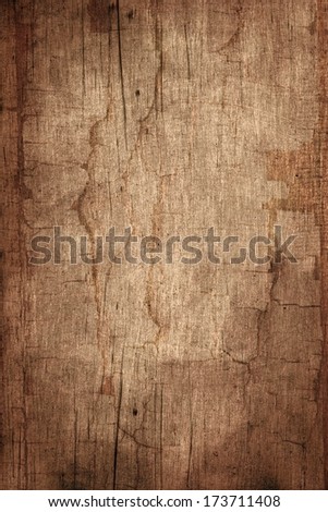 Grunge Style Old Wooden Board, digital art background