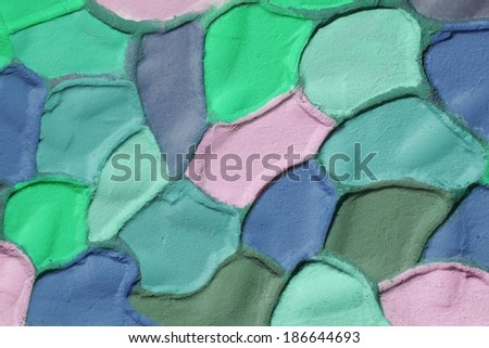 Decorative Color Corrugated Plaster. Grungy Textured Background. You can see more on my page.