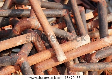 Old Rusty Pipe Metal  Background. You can see more backgrounds and texture on my page.