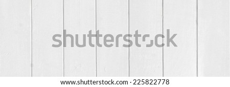 Vintage Wood Board Panel White Background or Texture