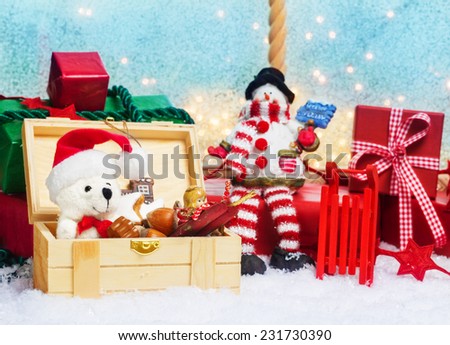 Gifts box, Surprise for Christmas