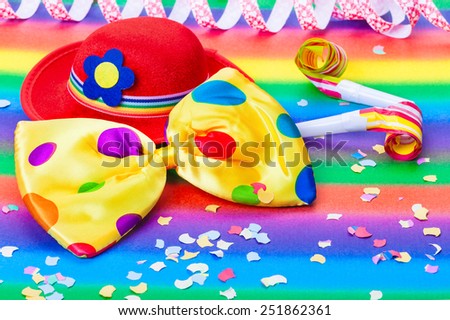 Colorful Carnival Decoration