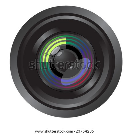 Camera Lens Vector