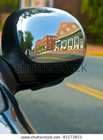 Main Street Reflection