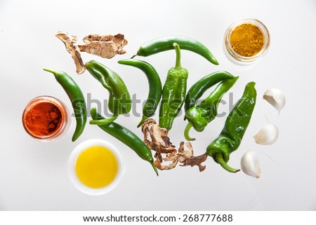 green hot pepper & seasoning