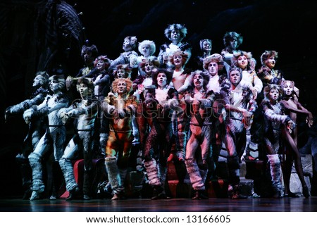 The Cats - a scene from the legendary musical first staged in Moscow in 2005.