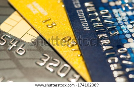 Credit Card Background abstract.