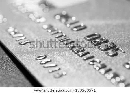 Credit Card, Low Key Shot