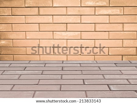 vintage wall brick