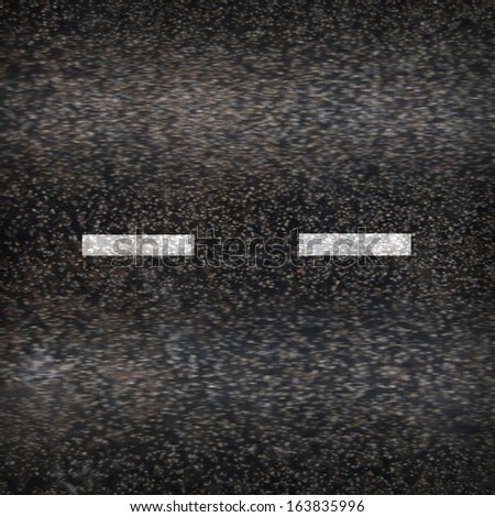 asphalt texture with white dashed line