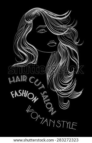Girl with long hair Girl with long hair