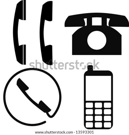 mobile icons images. Telephone/Phone/Mobile Icons