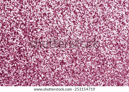 Pink diamond dust sparkly texture for background.