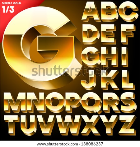Vector alphabet of simple 3D letters Sans bold Upper cases Black Vector alphabet of simple 3D letters Sans bold Upper cases Black