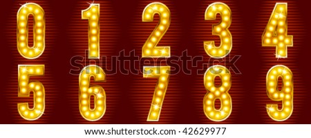numbers for signs with lamps numbers for signs with lamps