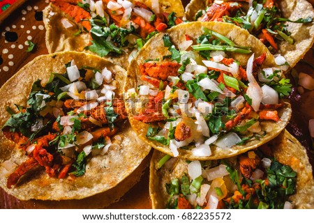 tacos in mexico, mexican food, tacos al pastor