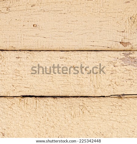 Yellow wood planks vintage or grunge background texture