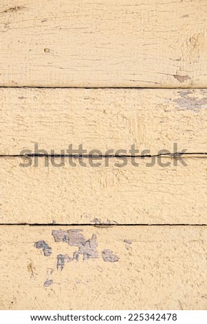 Yellow wood planks vintage or grunge background texture