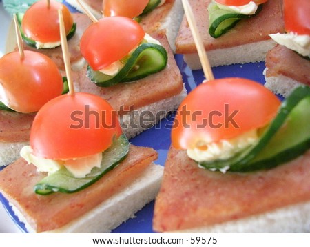 finger food sandwich
