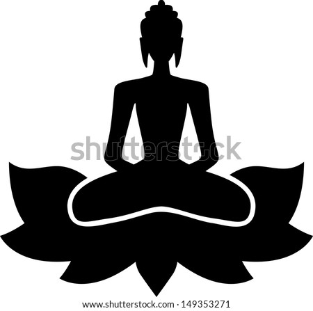 Buddha in a lotus Buddha in a lotus