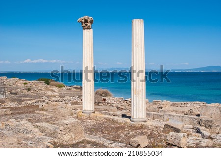 archaeological site on the Sea of ??Sardinia dating back to the Phoenicians