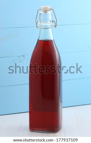 delicious and nutritious, organic cranberry juice, the healthy way to start your day.
