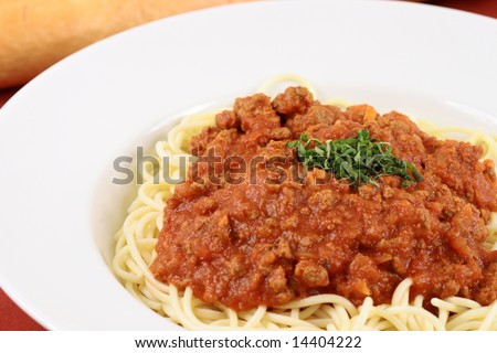 italian  meat pasta made with extra lean beef and fresh pasta