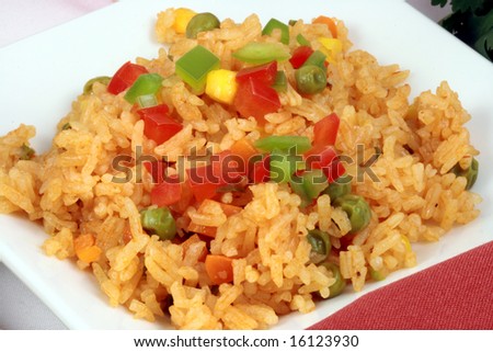 delicious mexican or spanish rice perfect meal companion
