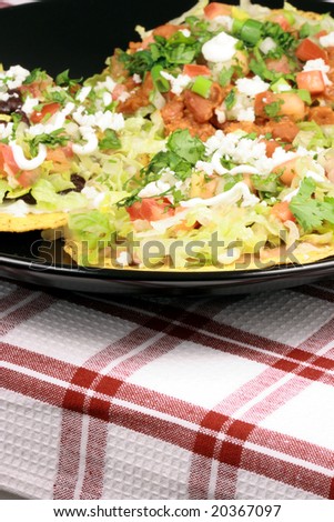 Perfect recipe for all special occasion  vegetarian tostadas