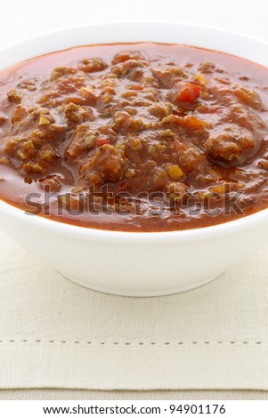 fresh chunky and delicious pasta sauce with beef, pork, lots of vegetables and tons of flavor.