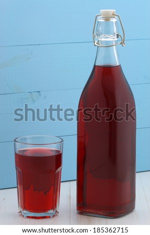 delicious and nutritious, organic cranberry juice, the healthy way to start your day.