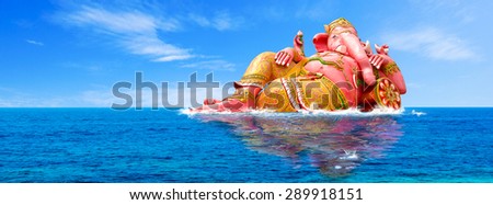 Ganesha's panorama, Hindu God and the god of success