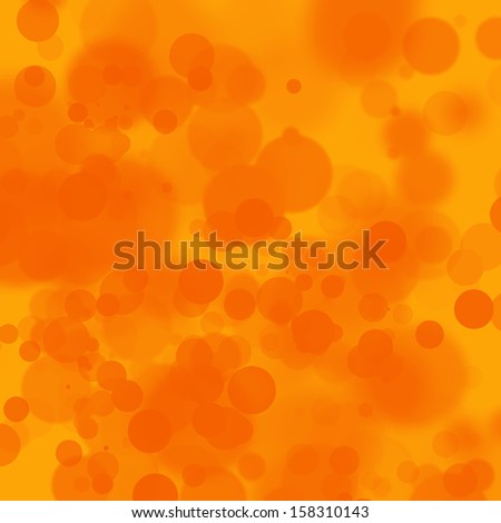 Dark orange bokeh on yellow-orange background