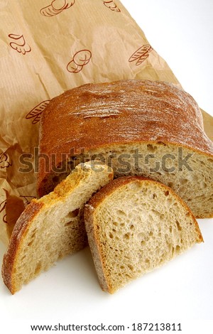 bread and paper packaging