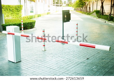 Gate barrier