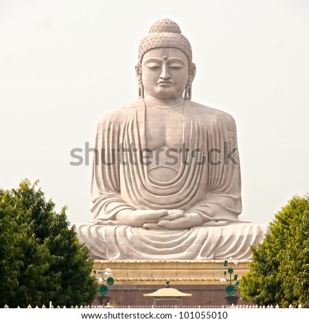 Buddha At Bodhgaya