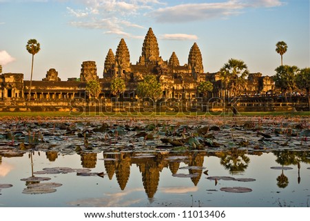 stock photo : Angkor Wat
