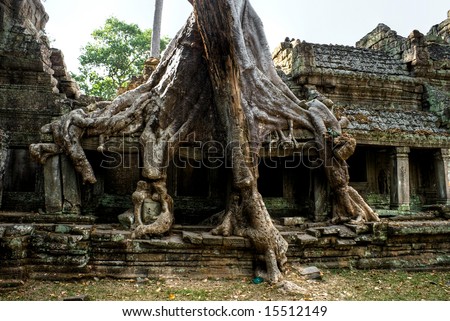 angkor wat temple. Khan Temple, Angkor Wat,