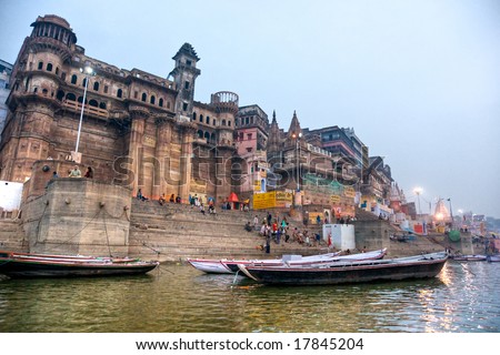 Varanasi+ganges+view
