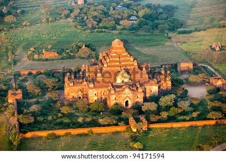 Dhammayangyi Temple, the biggest temple in Bagan, Myanmar.