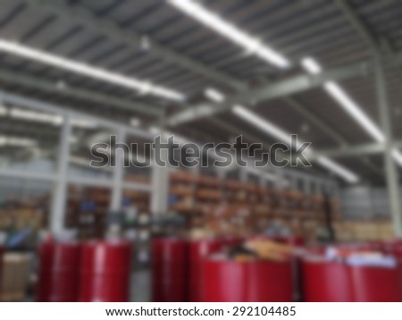 factory industrial work area blur background