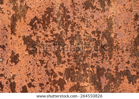 rusty sheet metal abstract background