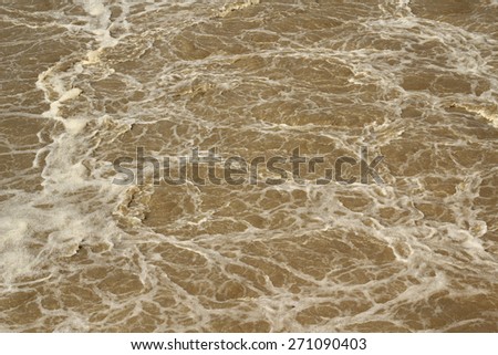 dirty brown water abstract background