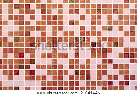 Pink glass mosaic texture background