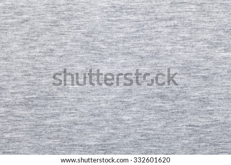 Real heather grey knitted fabric made of synthetic fibres textured background