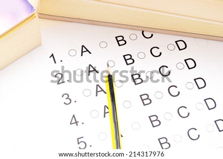 Examination test list