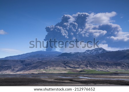 Icelandic Volcano Eruption./ Icelandic Volcano Eruption.