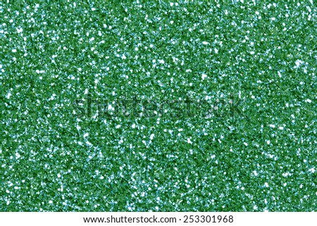Green Glitter Background./ Green Glitter Background.